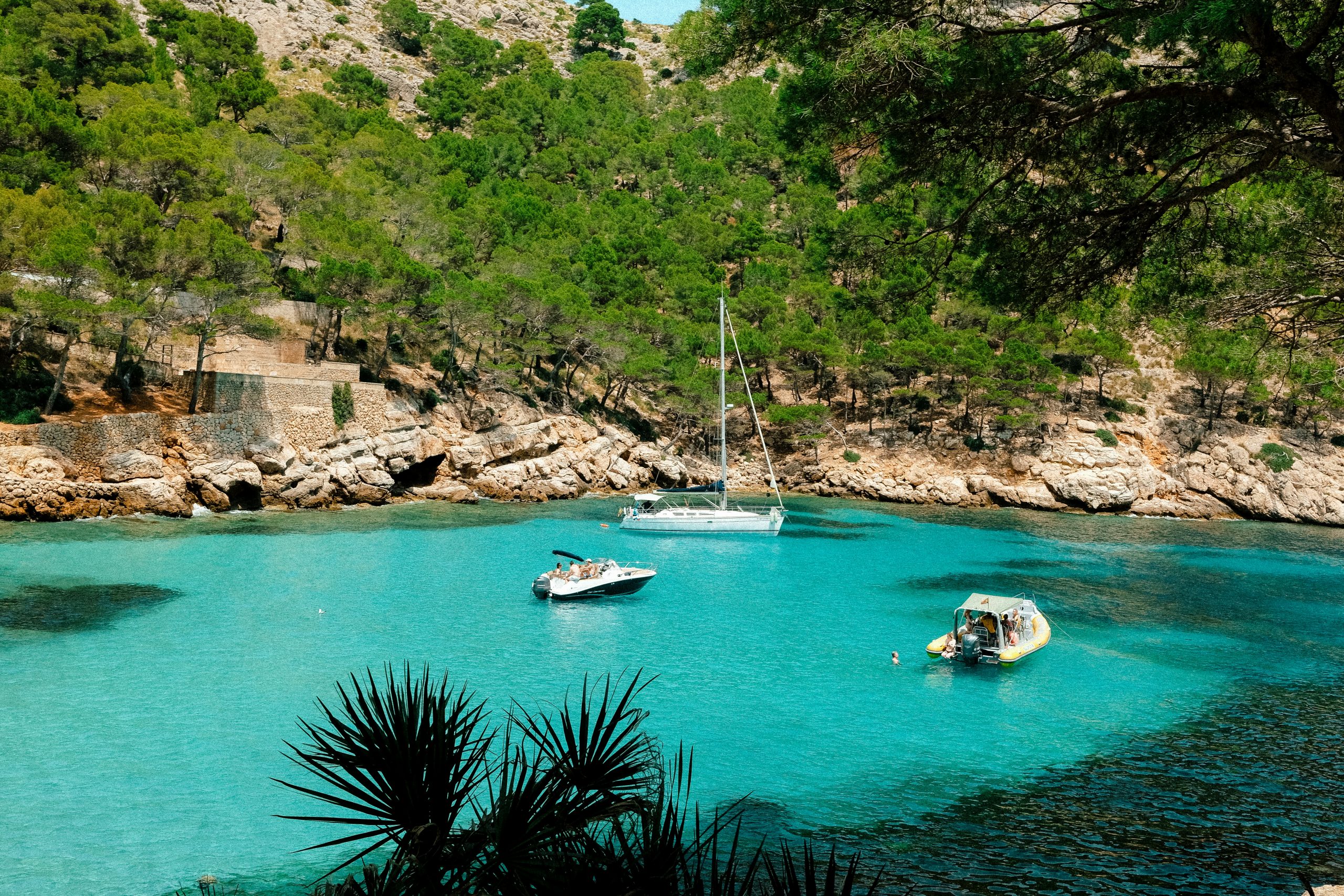 playas de mallorca en barco